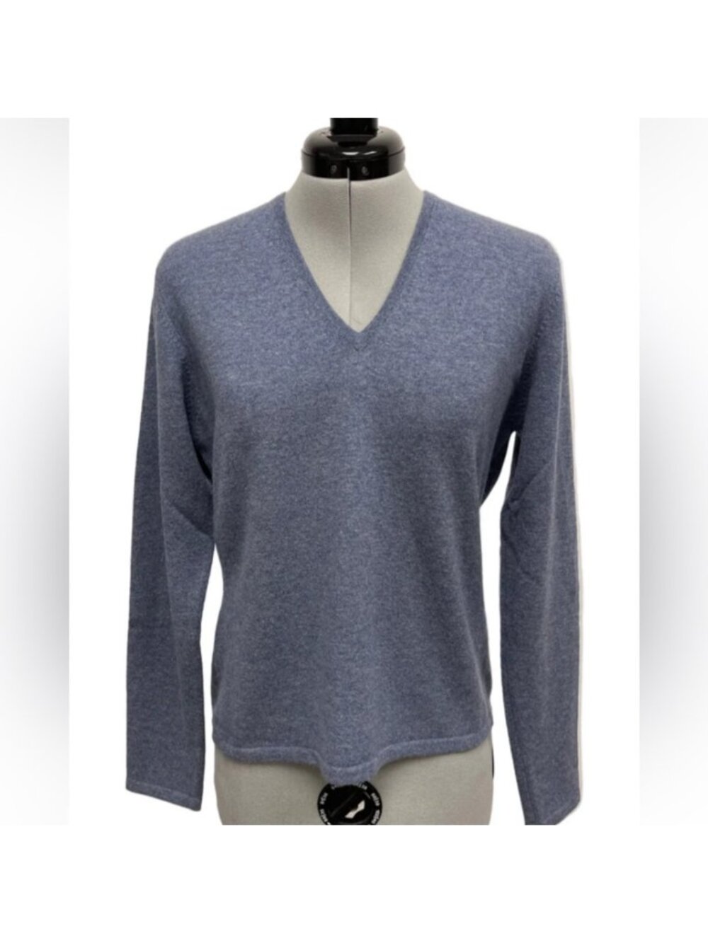HOLT RENFREW 100% cashmere V-neck sweater EUCMedium